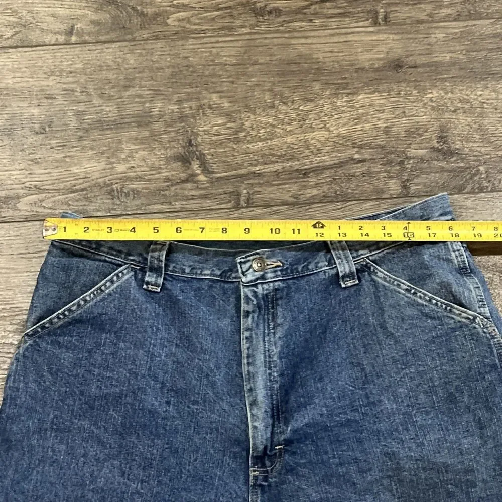 Vintage Y2K Wrangler Blue Denim Carpenter Jean Shorts Jorts - Men’s 36